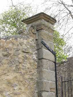 Gate Pier at the Hall, Bishop Middleham  © DCC 2006