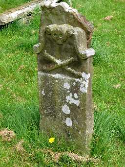 Gainforth Headstone  (rear)  © DCC 2006