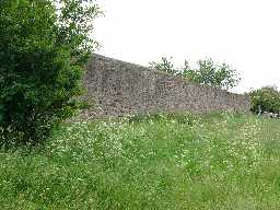 Garden Wall north of the Hall, Byers Green 2006