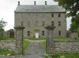 Bowes Hall, south elevation. June 2001