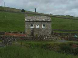 Bridge End Bastle. View from the south-west.  July 2001