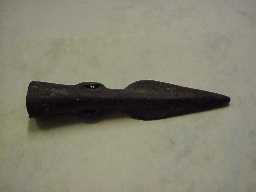 Bronze-Age looped spearhead, Lartington. Co. Durham