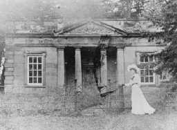 The Bath House east facade.  c. 1900