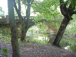 The rebuilt Serpentine Bridge. October 2001
