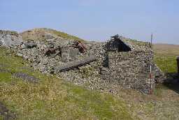 Ore crusher & hopper at Dubby Sike, Teesdale 2005 ((c) DCC) April 2005
