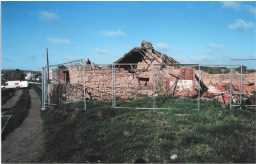 Outbuilding and pigsties  E facing elevation 04/2011