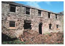 Farm stead west wing  East facing elevation 04/2011