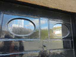 Detail of the door of Brewery House 2016