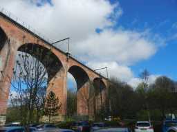 bottom view of Railway Viaduct Over Chester Burn 02 © DCC 22/6/16