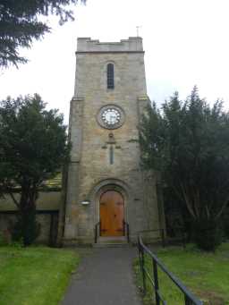 Front view of Church of St Ebba, Front Street, Ebchester © DCC 2016