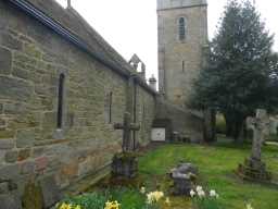 Cemetery of Church of St Ebba, Front Street, Ebchester © DCC 2016