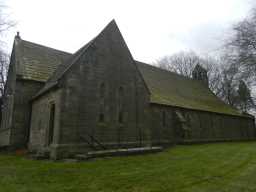 Side view of the Church of St Mary Magdalene 2016