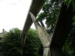 Underside of Kingsgate Bridge, viewed from the peninsula 05/03/15