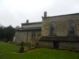 Side view of St James' Church 29/04/16