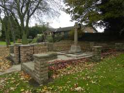 Right Side of Iveston War Memorial 2016