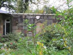 Garden wall of Fenhall Lodge 2016