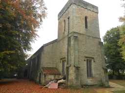 Landscape of back of St. Cuthbert Church, High Etherley, 2016 2016