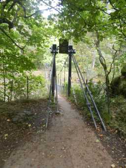 End of the Wynch Bridge 2016