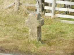 Photographs of front of Killhope cross 2016