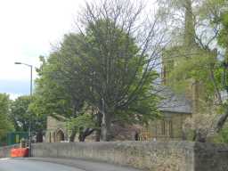Road view photograph St. Andrew's Church 2016