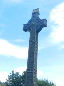 Photograph of cross on Lambton Memorial Cross 2016