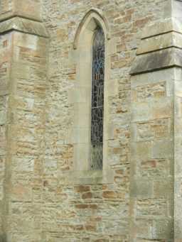 Window of St. John the Evangelist's Church, Lynesack 2016