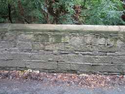 Wall of Deepdale Bridge 2016