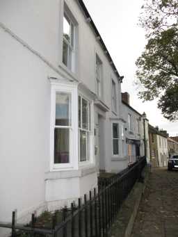 Close-up of Left Side of 35 (Lanchester House) Front Street, 2016 2016