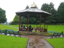Photograph of Bandstand opposite Ravensworth Terrace 2016