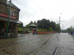 Photograph of Bandstand and tram lines 2016