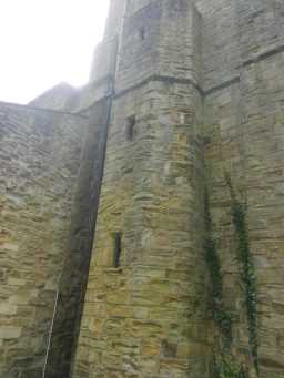 Photograph of Church of St. Laurence wall 2016