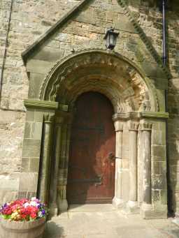 Photograph of entrance to Church of St. John the Evangelist 2016