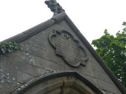 Photograph of top of Gateway to St. Michael's Churchyard 2016