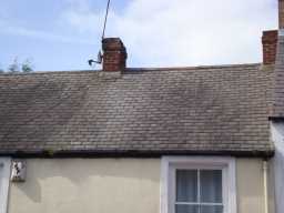 Photograph of roof of 69 Hallgarth Street, Durham 2008