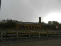 Photograph of side of Soho Engine Shed, Shildon 2016
