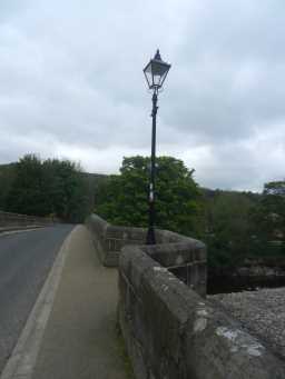 Photograph of lamp post on Frosterly Bridge 2016