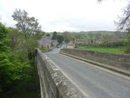 Photograph of road and Frosterly Bridge 2016