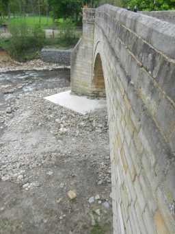 Photograph underneath left of Frosterly Bridge 2016