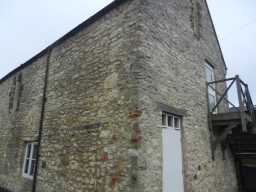 Photograph of right side of Farmhouse and Adjacent Barn, Seaton Holme 2016