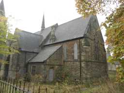 Front of Church of St. Aidan, Dec 2016 2016