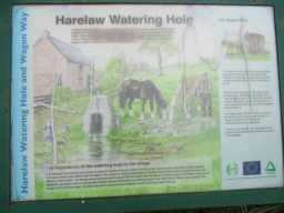 Harelaw watering placeSign, 2016 2016