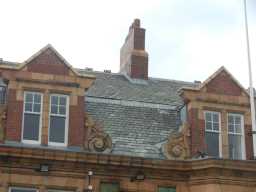 Close up photograph of Imperial hotel, Stanley 2016