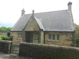 Photograph of front of West Lodge, Beamishburn 2016