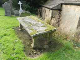 Photograph of Tomb at Church of St Ebba 2016