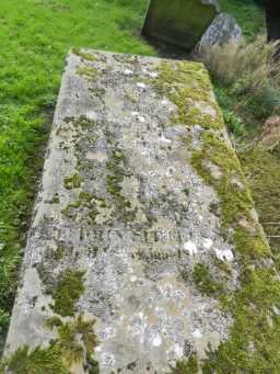 Photograph above Tomb at Church of St Ebba 2016