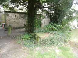 Photograph of Leyburn Tombs c.7m South of Nave of Church of St. Ebba 2016