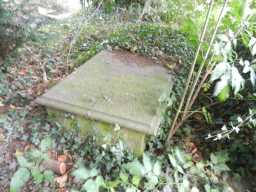 Top view photograph of Leyburn Tomb, Church of St. Ebba 2016