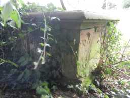 Photograph of base of Leyburn Tomb, Church of St. Ebba 2016