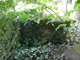 Photograph of base and side of Leyburn Tomb, Church of St. Ebba 2016