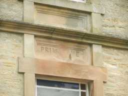 Photograph of Primitive Methodist Chapel window detail 2016